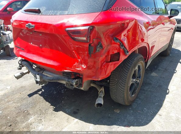 3GNKBHR41RS143253 2024 CHEVROLET BLAZER Red Widok z przodu