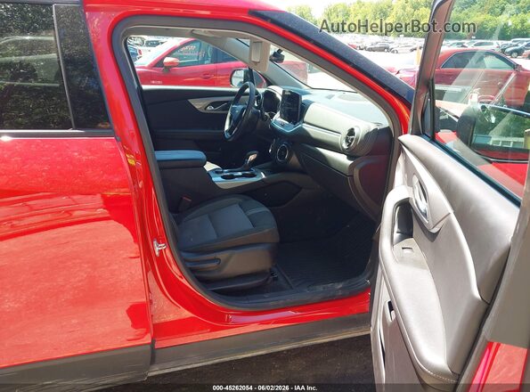 3GNKBHR41RS143253 2024 CHEVROLET BLAZER Red Widok wnętrza z przodu
