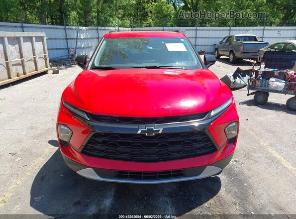 3GNKBHR41RS143253 2024 CHEVROLET BLAZER Red Widok zestawu wskaźników