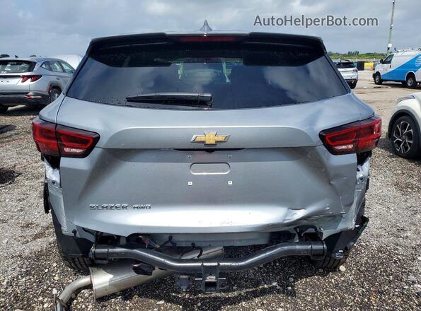 3GNKBHR42TS142345 2026 CHEVROLET BLAZER Silver Vista trasera