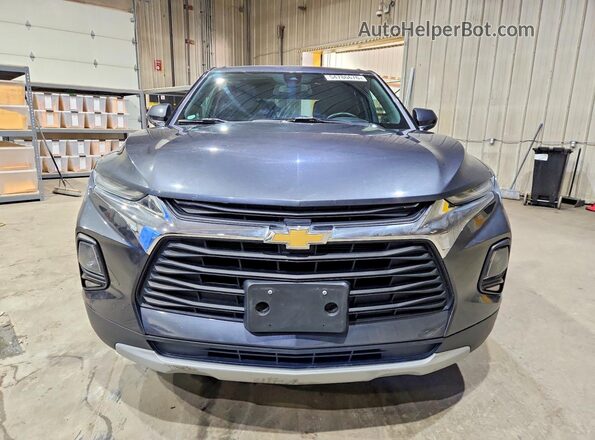 3GNKBHR43MS587436 2021 CHEVROLET BLAZER Blue Vista frontal