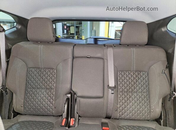 3GNKBHR43MS587436 2021 CHEVROLET BLAZER Blue Vista de los asientos traseros