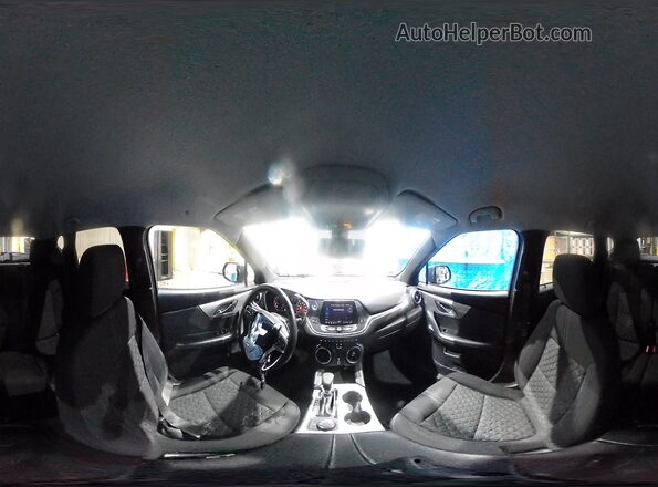 3GNKBHR43MS587436 2021 CHEVROLET BLAZER Blue Vista interior de 360 grados