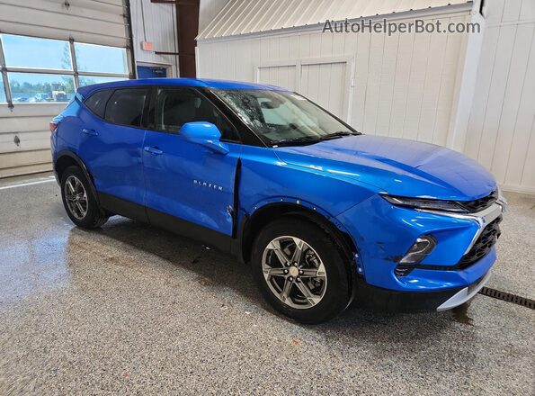 3GNKBHR43TS151782 2026 CHEVROLET BLAZER Blue 360 interior view