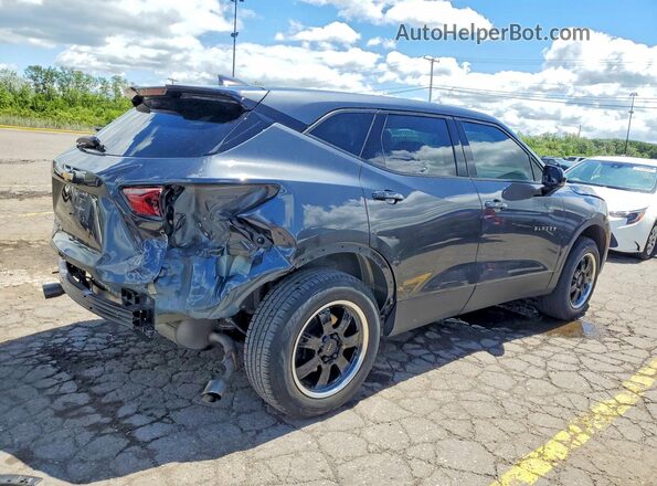 3GNKBHR44MS585520 2021 CHEVROLET BLAZER Gray Задня права чверть