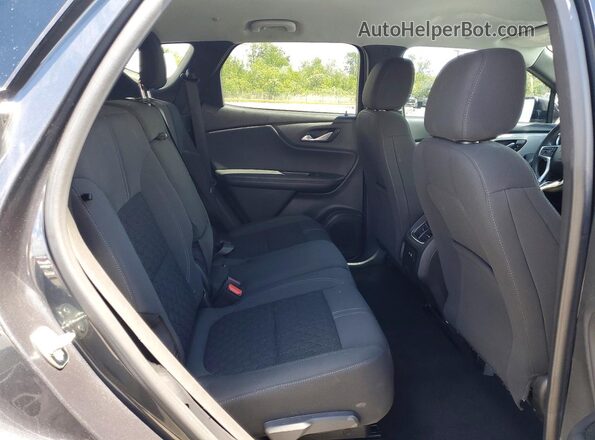 3GNKBHR44MS585520 2021 CHEVROLET BLAZER Gray Вид задньої частини салону