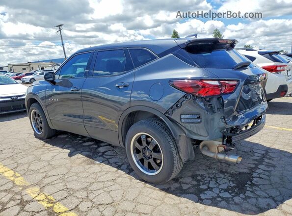 3GNKBHR44MS585520 2021 CHEVROLET BLAZER Gray Задня ліва чверть