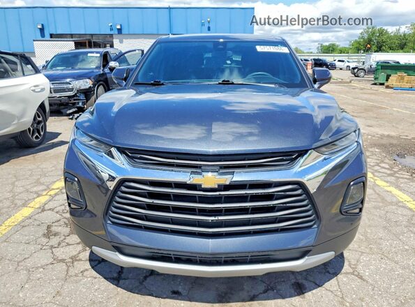 3GNKBHR44MS585520 2021 CHEVROLET BLAZER Gray Вид спереду
