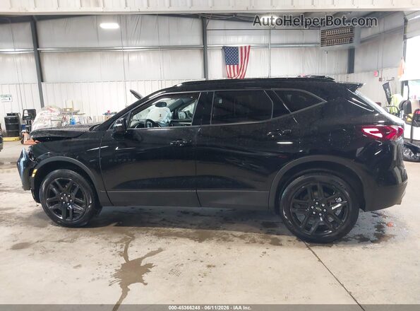 3GNKBHR44NS155312 2022 CHEVROLET BLAZER Black 