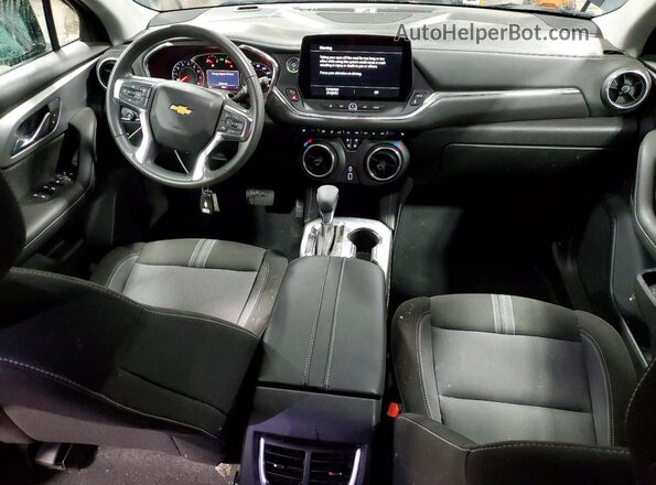 3GNKBHR44TS140998 2026 CHEVROLET BLAZER Black Dashboard view