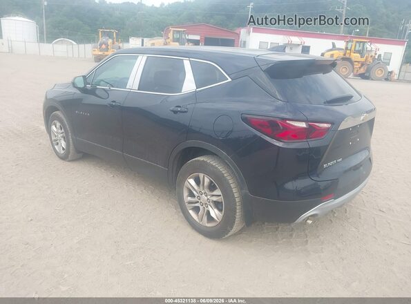 3GNKBHR45MS528453 2021 CHEVROLET BLAZER Dark Blue უკანა მარცხენა