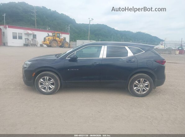 3GNKBHR45MS528453 2021 CHEVROLET BLAZER Dark Blue 