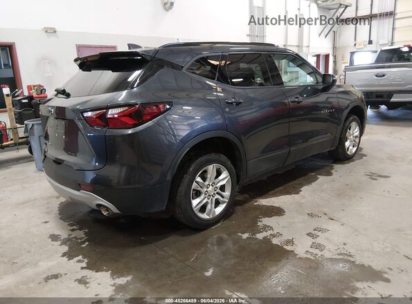 3GNKBHR45NS127132 2022 CHEVROLET BLAZER Gray Tył prawy