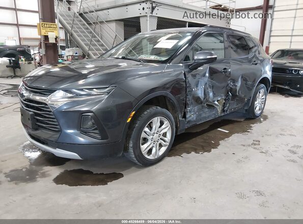 3GNKBHR45NS127132 2022 CHEVROLET BLAZER Gray Widok z przodu
