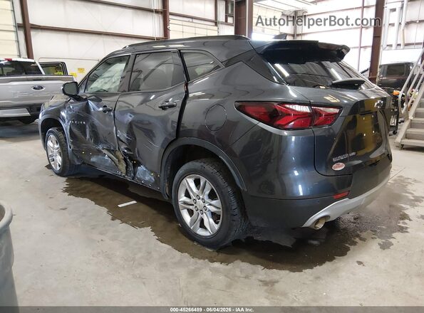 3GNKBHR45NS127132 2022 CHEVROLET BLAZER Gray Tył lewy