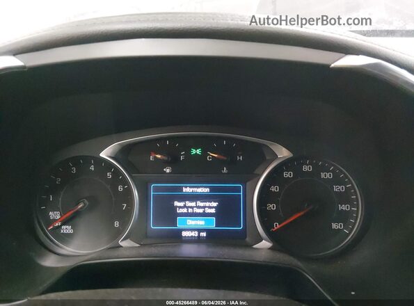 3GNKBHR45NS127132 2022 CHEVROLET BLAZER Gray Widok tylnych siedzeń