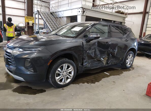 3GNKBHR45NS127132 2022 CHEVROLET BLAZER Gray Widok wnętrza 360 stopni