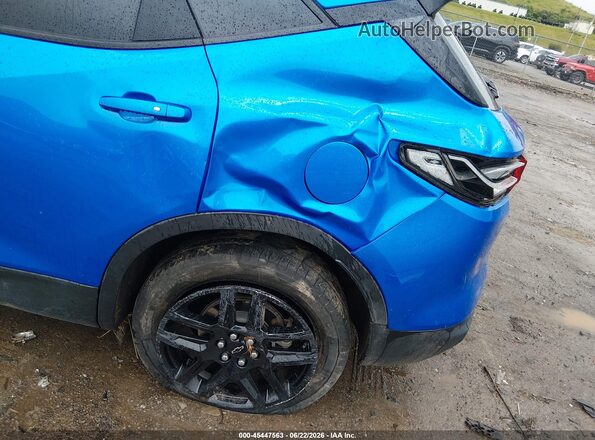 3GNKBHR45SS180974 2025 CHEVROLET BLAZER Blue Սարքավորումների վահանակի տեսք