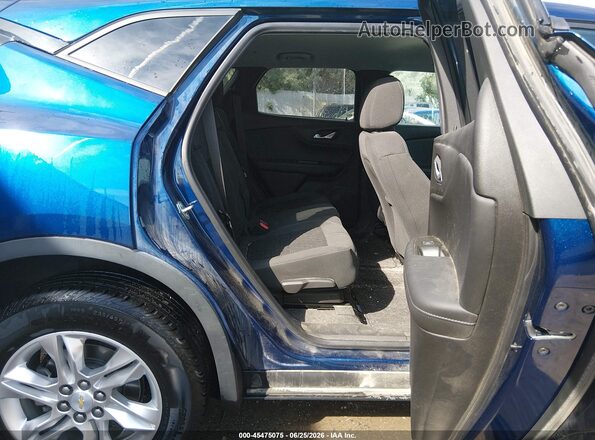 3GNKBHR46NS112784 2022 CHEVROLET BLAZER Blue VIN კოდის სტიკერის ხედი