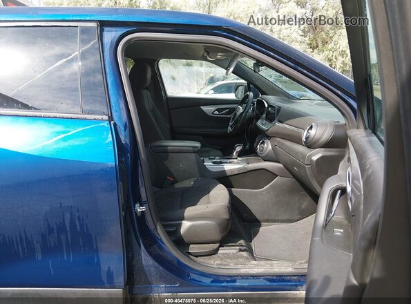 3GNKBHR46NS112784 2022 CHEVROLET BLAZER Blue წინა სალონის ხედი