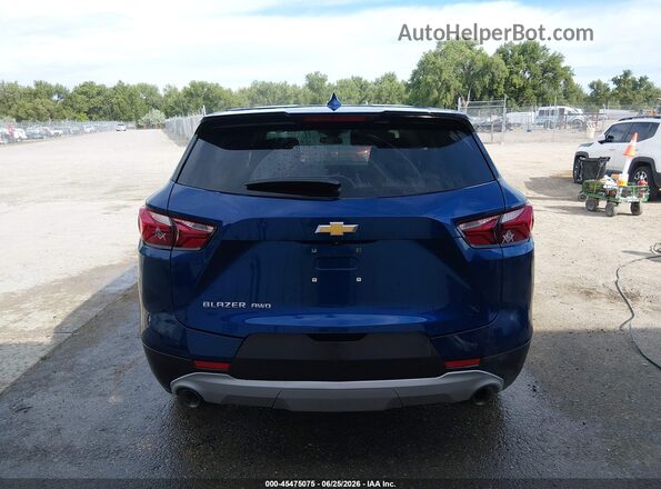 3GNKBHR46NS112784 2022 CHEVROLET BLAZER Blue 