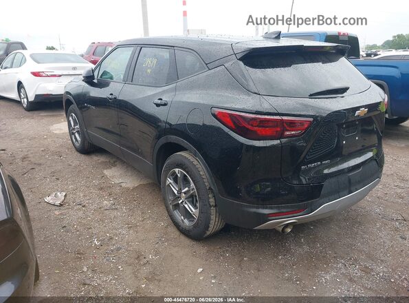3GNKBHR46SS247050 2025 CHEVROLET BLAZER Black Rear left