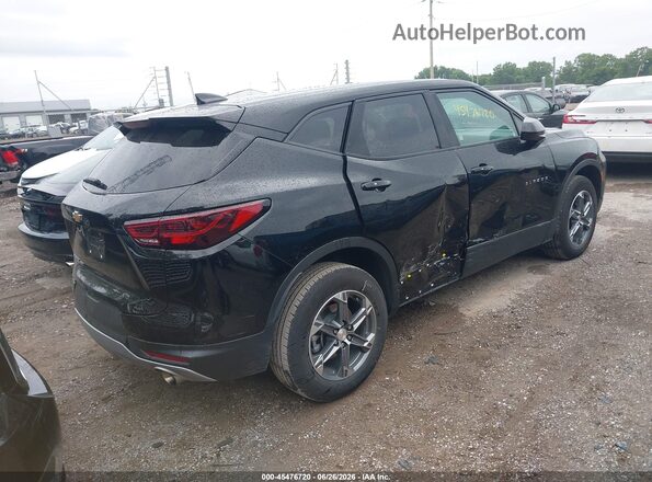3GNKBHR46SS247050 2025 CHEVROLET BLAZER Black Rear right