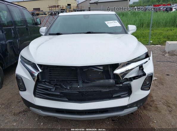3GNKBHR47MS548736 2021 CHEVROLET BLAZER White წინა ხედი