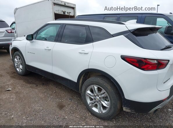 3GNKBHR47MS548736 2021 CHEVROLET BLAZER White სალონის 360-გრადუსიანი ხედი
