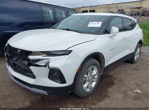 3GNKBHR47MS548736 2021 CHEVROLET BLAZER White 