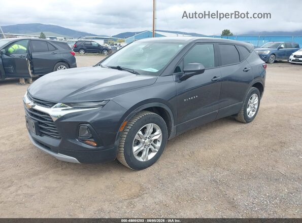 3GNKBHR47MS553323 2021 CHEVROLET BLAZER Gray 