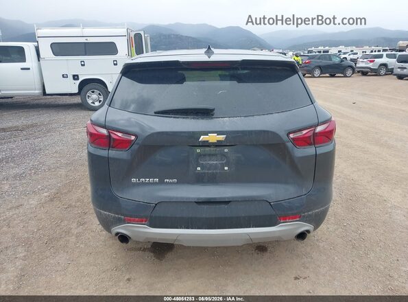 3GNKBHR47MS553323 2021 CHEVROLET BLAZER Gray 