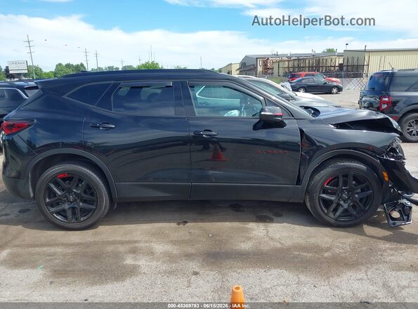 3GNKBHR48LS635365 2020 CHEVROLET BLAZER Black Widok wnętrza z tyłu
