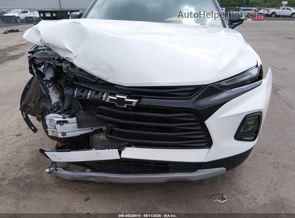 3GNKBHR48MS506625 2021 CHEVROLET BLAZER White წინა ხედი