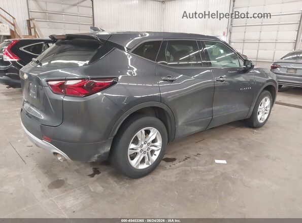 3GNKBHR48NS113502 2022 CHEVROLET BLAZER Серый Задняя правая четверть