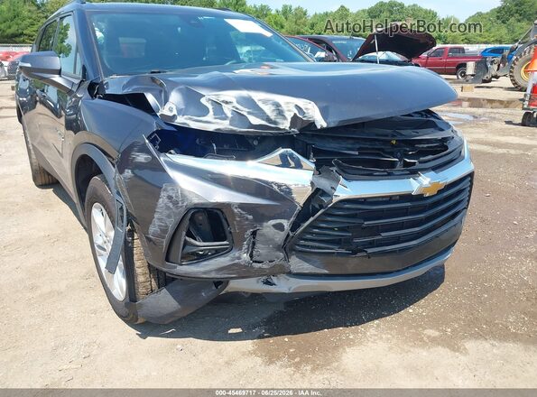 3GNKBHR48NS176518 2022 CHEVROLET BLAZER Черный Вид спереди