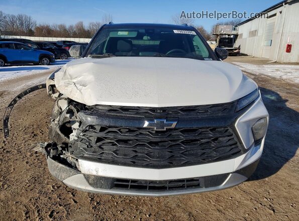 3GNKBHR49PS229648 2023 CHEVROLET BLAZER White Widok z przodu