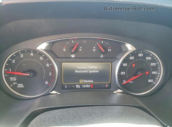 3GNKBHR49TS144416 2026 CHEVROLET BLAZER Silver Вид щитка приладів