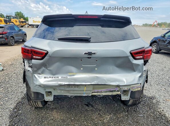 3GNKBHR4XPS124665 2023 CHEVROLET BLAZER Gray Հետևի տեսք