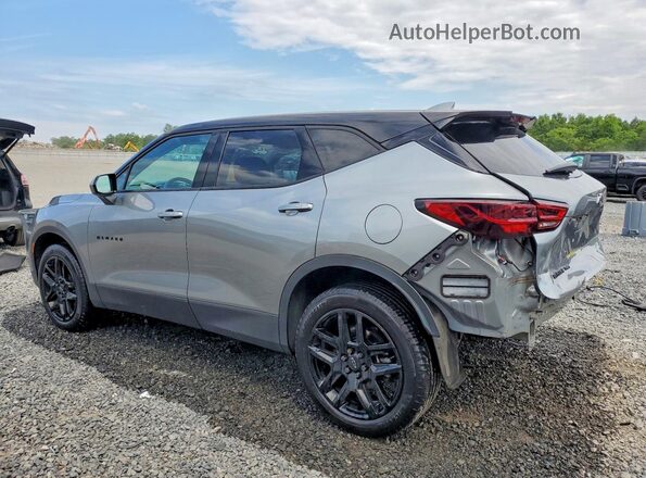 3GNKBHR4XPS124665 2023 CHEVROLET BLAZER Gray Հետևի ձախ