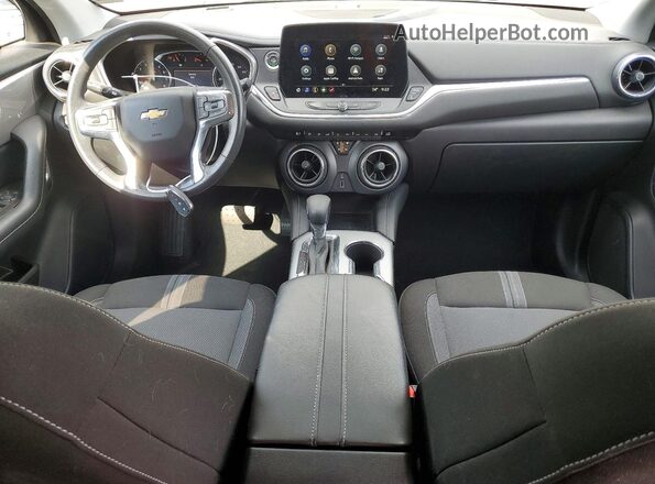 3GNKBHR4XPS124665 2023 CHEVROLET BLAZER Gray Առջևի վահանակի տեսք