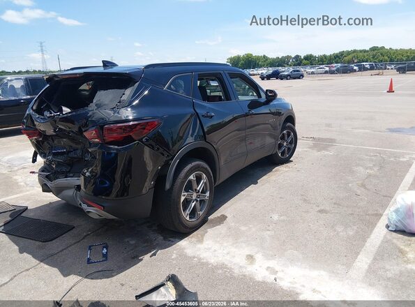 3GNKBHR4XPS190052 2023 CHEVROLET BLAZER Черный Задняя правая четверть