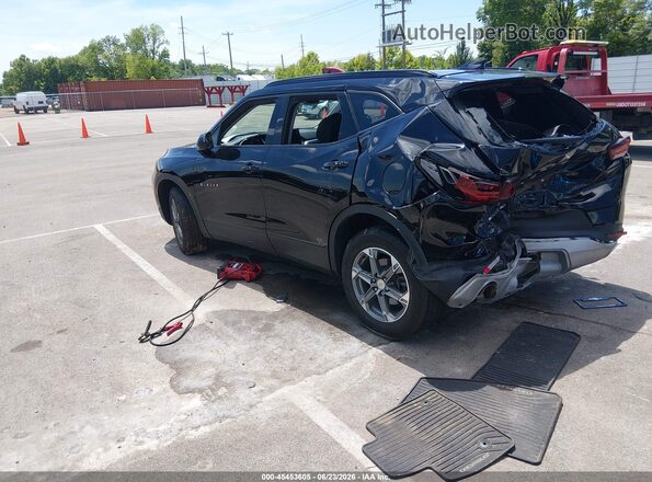 3GNKBHR4XPS190052 2023 CHEVROLET BLAZER Черный Задняя левая четверть