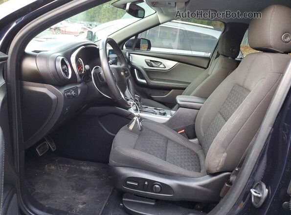 3GNKBHRS0LS622625 2020 CHEVROLET BLAZER Blue Front interior view