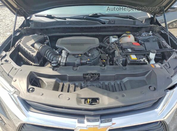 3GNKBHRS3MS524657 2021 CHEVROLET BLAZER Black Vista del compartimento del motor