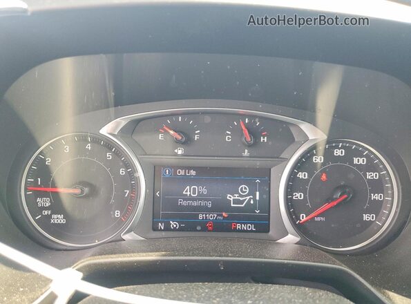 3GNKBHRS3MS524657 2021 CHEVROLET BLAZER Black Vista del cuadro de instrumentos
