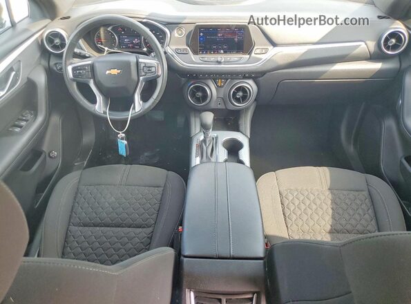 3GNKBHRS3MS524657 2021 CHEVROLET BLAZER Black Vista del salpicadero