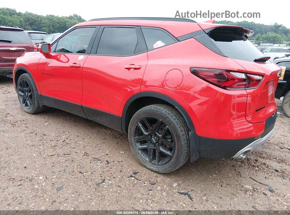 3GNKBHRS6LS548031 2020 CHEVROLET BLAZER Red Задня ліва чверть