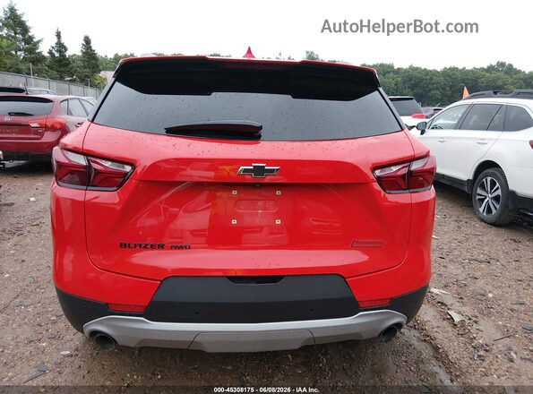 3GNKBHRS6LS548031 2020 CHEVROLET BLAZER Red 