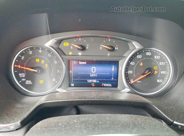 3GNKBHRS7KS651280 2019 CHEVROLET BLAZER White Instrument cluster view